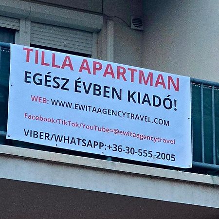 Tilla Apartman Hajdúszoboszló Eksteriør bilde