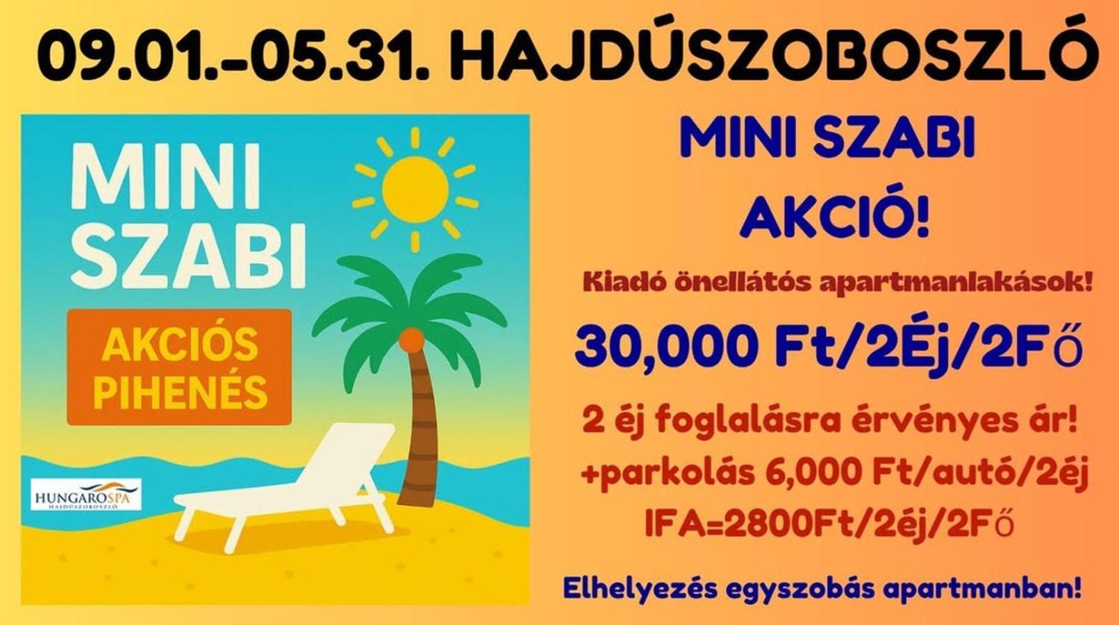 Tilla Apartman Hajdúszoboszló Eksteriør bilde